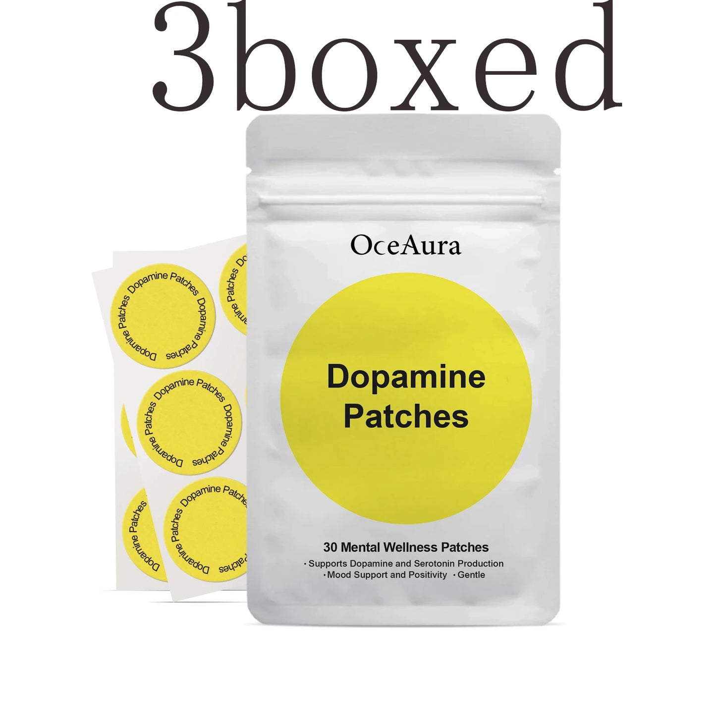 MoodLift Energy & Focus Patches - Natural Mood Support for Mental Clarity & Sustained Energy