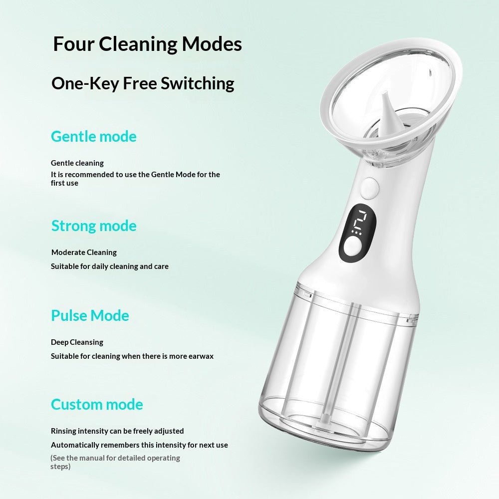 EarEase™ Electric Ear Cleaner – Safe Earwax Removal with Gentle Water Rinse