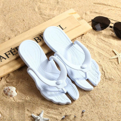 Foldable Beach Slippers - Lightweight Travel Flip-Flops for Spa Days, Pool Time & Effortless Summer Style