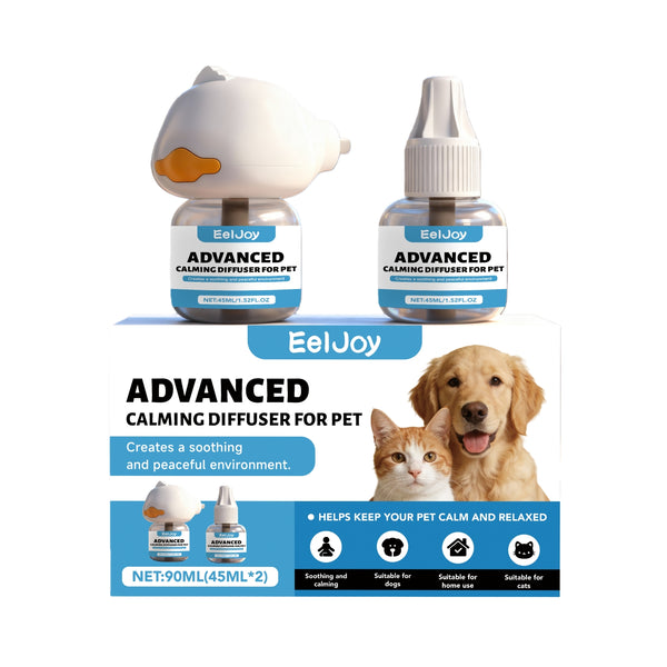 Cat Calming Diffuser - Natural Stress Relief for Anxious Cats & Peaceful Home