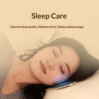 Sleep Better White Noise Pillow Speaker - Ultra-Thin Bluetooth Sound Therapy for Restful Beauty Sleep
