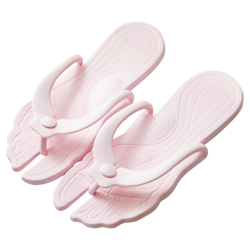 Foldable Beach Slippers - Lightweight Travel Flip-Flops for Spa Days, Pool Time & Effortless Summer Style