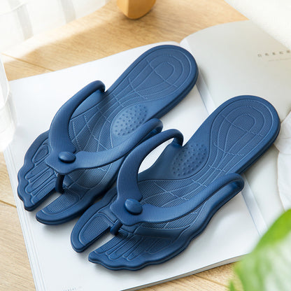Foldable Beach Slippers - Lightweight Travel Flip-Flops for Spa Days, Pool Time & Effortless Summer Style