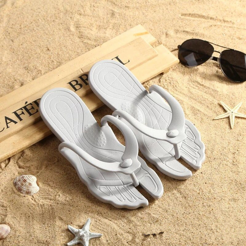 Foldable Beach Slippers - Lightweight Travel Flip-Flops for Spa Days, Pool Time & Effortless Summer Style