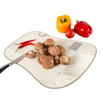 ChopSmart™ Foldable Cutting Board with Built-In Knife Sharpener