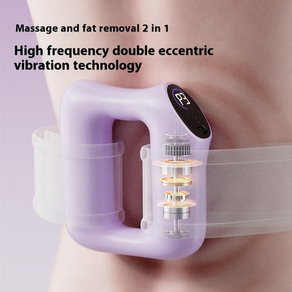 FlexRelief™ Electric Fascia Massage Belt – 8-Speed Deep Tissue Relief