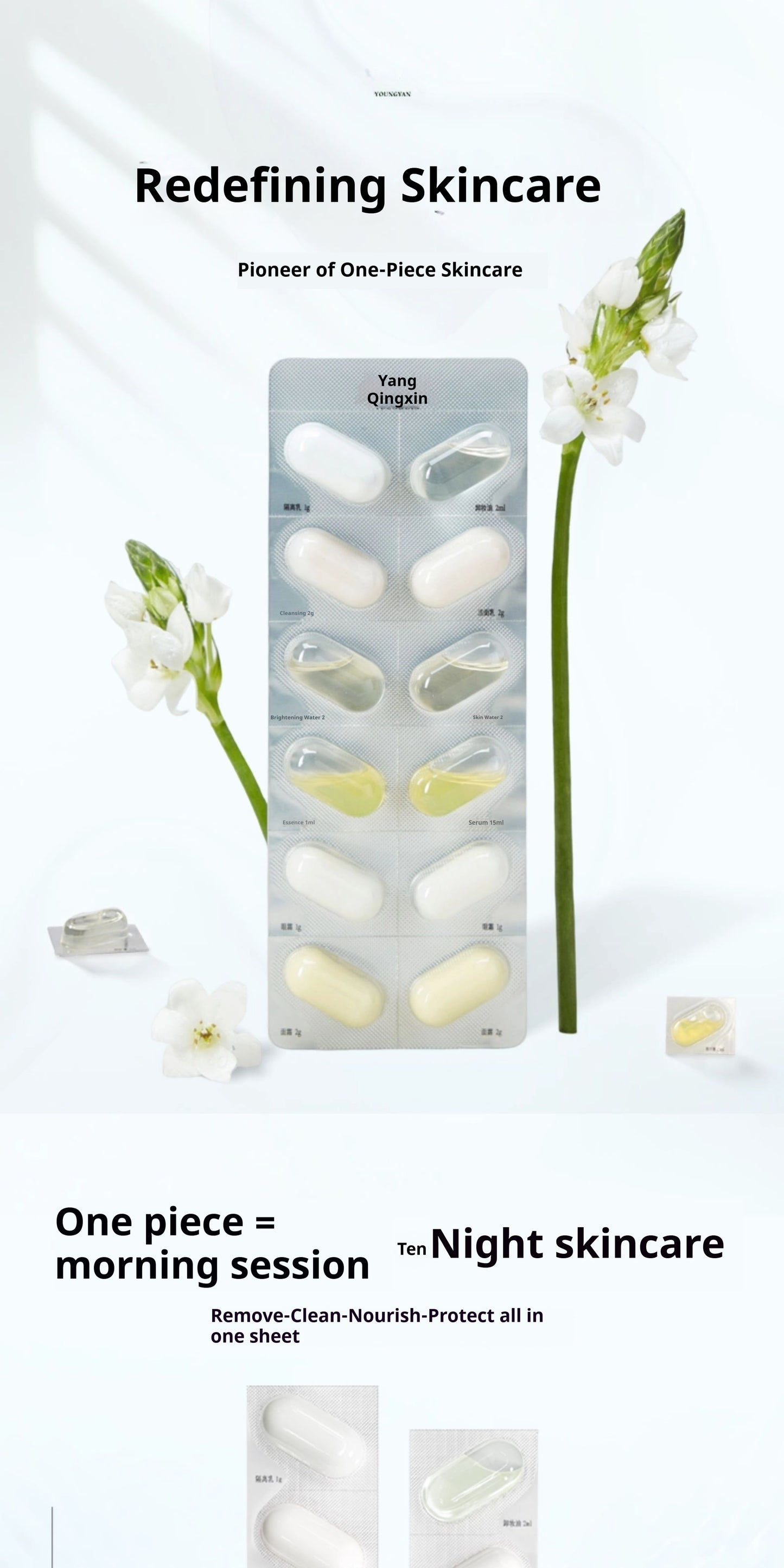 7-Piece Hydrating Skincare Trial Set - Brighten & Moisturize All Skin Types
