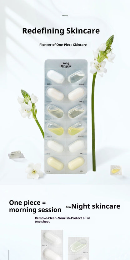 7-Piece Hydrating Skincare Trial Set - Brighten & Moisturize All Skin Types