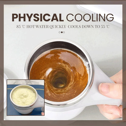 Automatic Magnetic Stirring Cup – Rechargeable, One‑Touch Mixing
