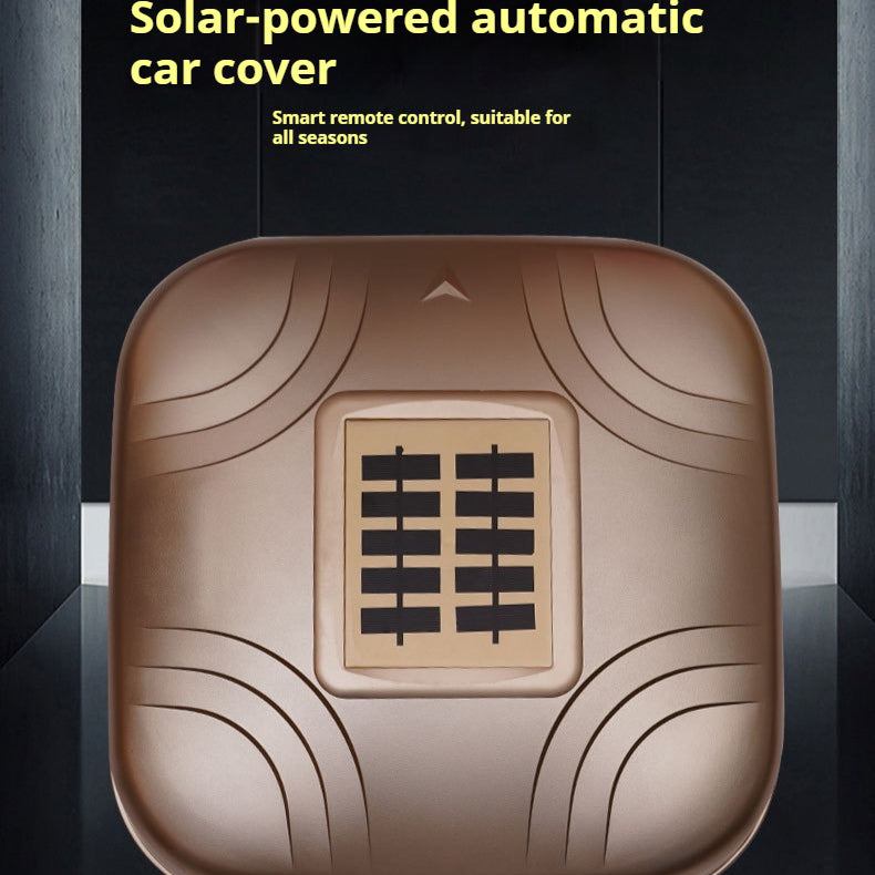 Solar-Powered Smart Car Cover – Auto Remote Control & APP