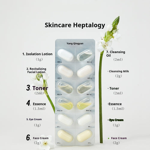 7-Piece Hydrating Skincare Trial Set - Brighten & Moisturize All Skin Types