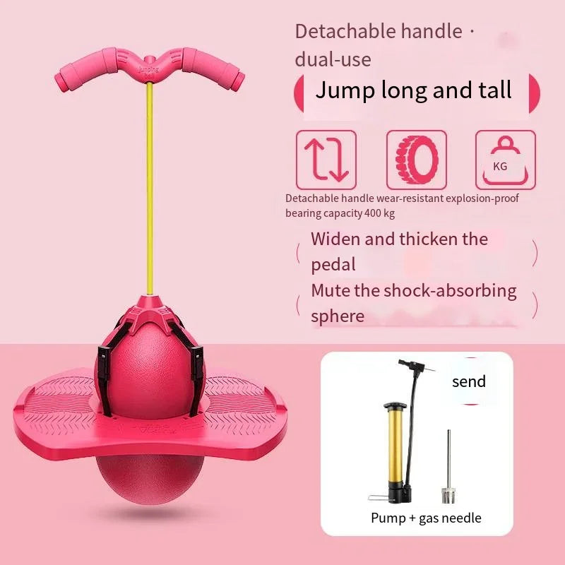 JumpJoy Kids Balance Bounce Ball - Indoor Active Play Toy for Energy Release & Core Strength
