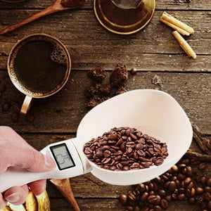 Digital Pet Food Scoop Scale with LED Display - Accurate Portion Control for Dogs & Cats