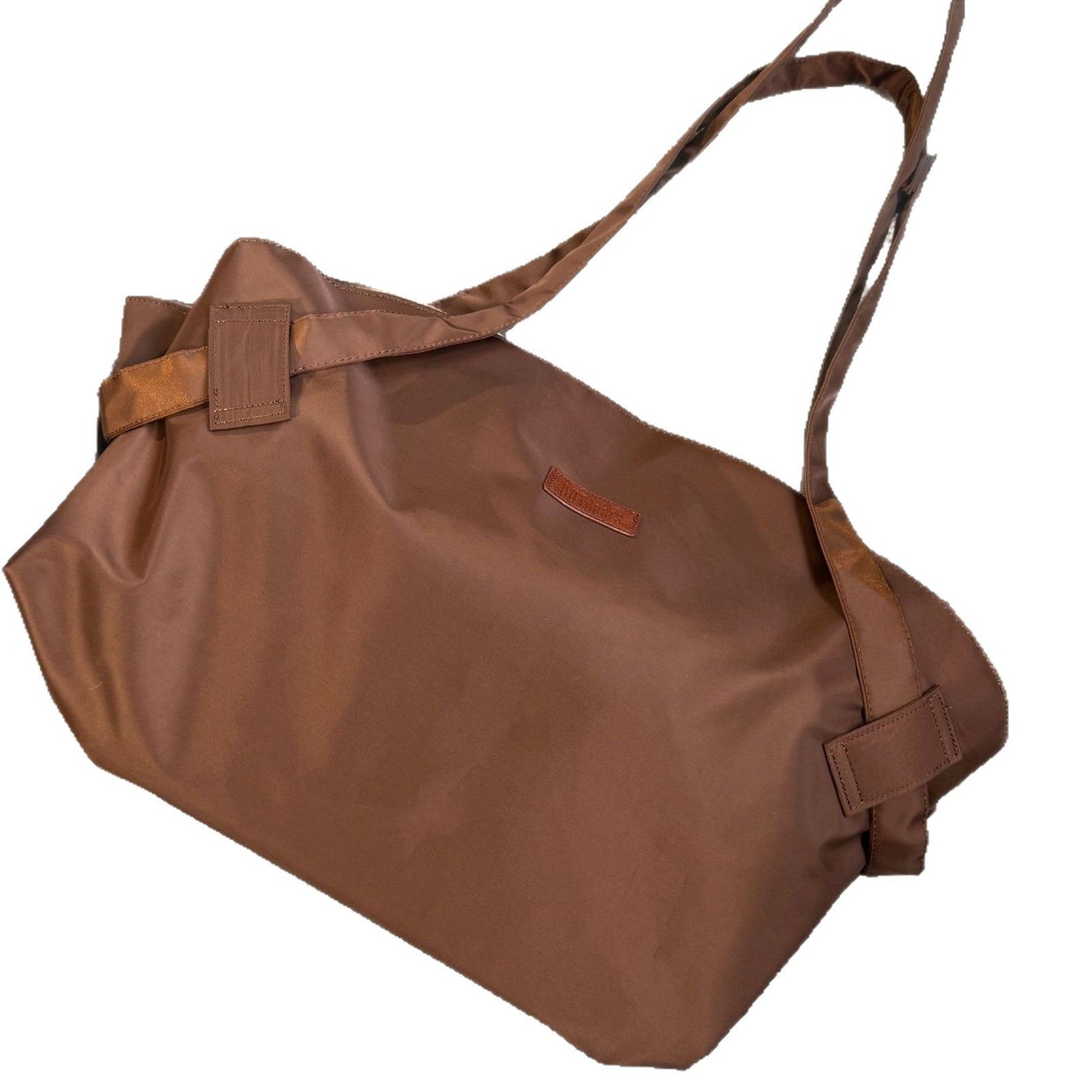 Large Capacity Travel Messenger Bag - Expandable Oxford Cloth Shoulder Bag for Camping & Weekend Trips