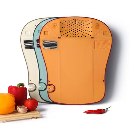 ChopSmart™ Foldable Cutting Board with Built-In Knife Sharpener