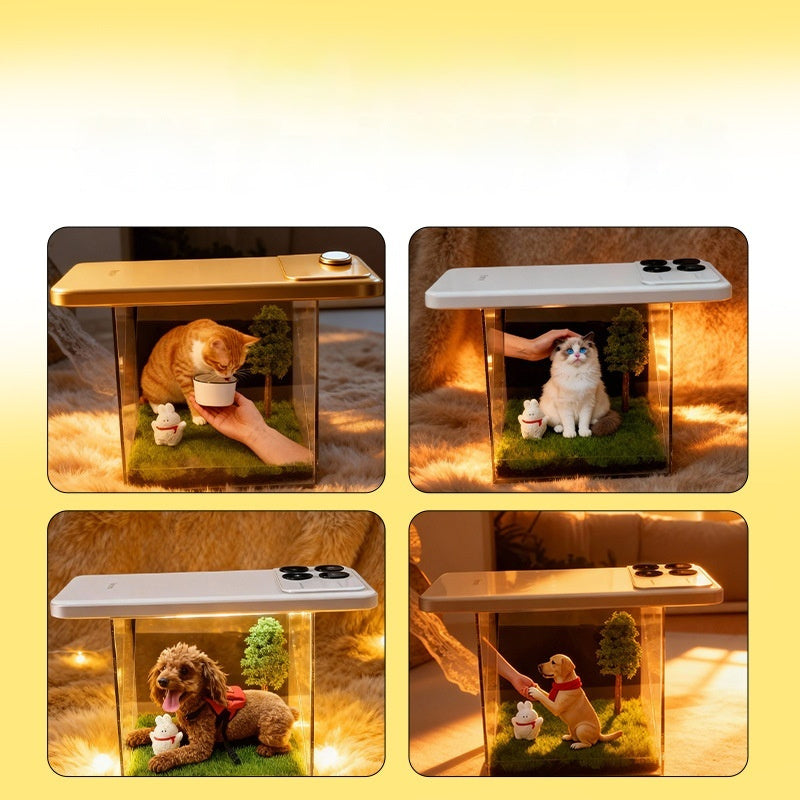 Pet Holographic Projection Box - Digital Memory Keeper for Beloved Cats & Dogs