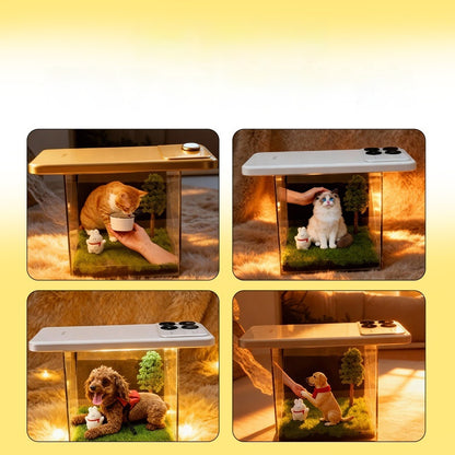 Pet Holographic Projection Box - Digital Memory Keeper for Beloved Cats & Dogs