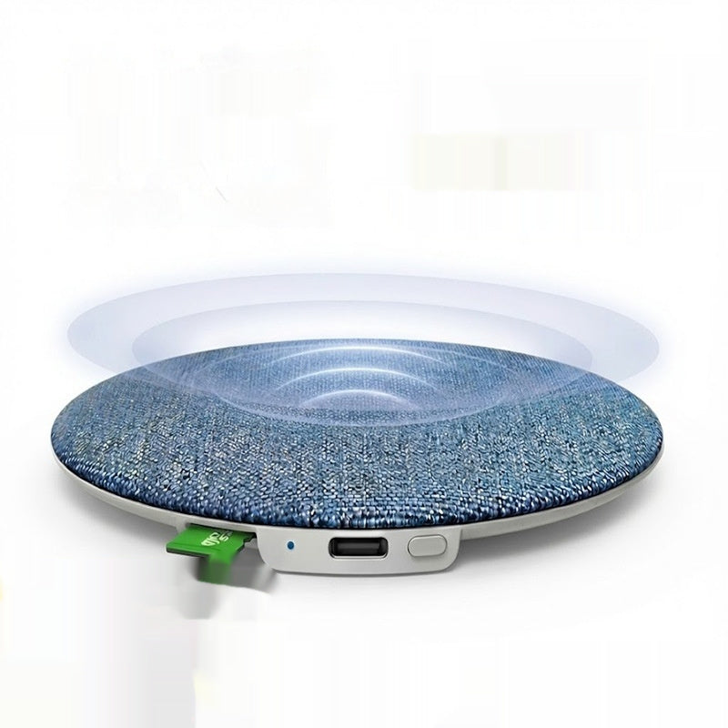 Sleep Better White Noise Pillow Speaker - Ultra-Thin Bluetooth Sound Therapy for Restful Beauty Sleep