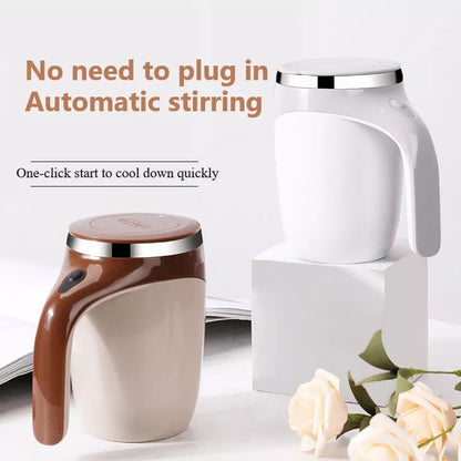 Automatic Magnetic Stirring Cup – Rechargeable, One‑Touch Mixing