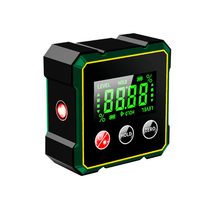 Magnetic Digital Angle Finder - Precision Level & Protractor with LCD Display & Type-C Charging