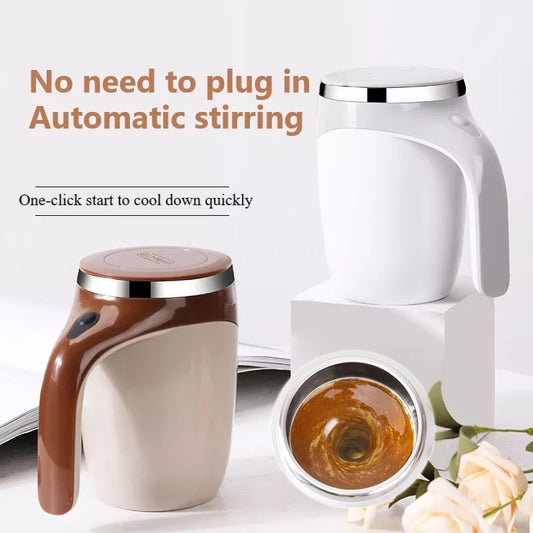 Automatic Magnetic Stirring Cup – Rechargeable, One‑Touch Mixing